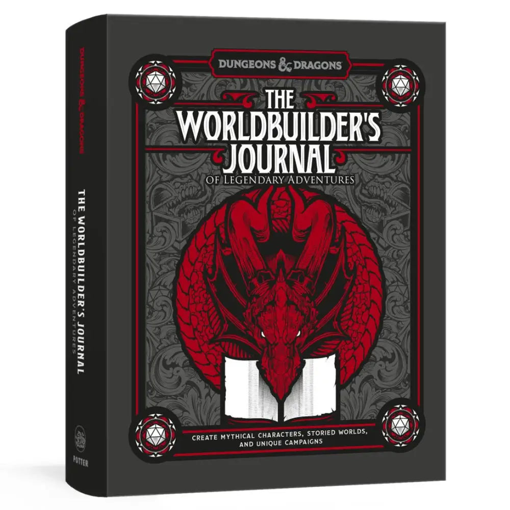Dungeons and Dragons The Worldbuilder's Journal of Legendary Adventures Dungeons & Dragons Wizards of the Coast   