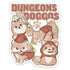 Dungeons & Doggos Sticker - Gifts