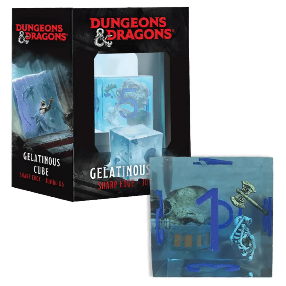 Dungeons & Dragons Jumbo D6 Gelatinous Cube Die - Dice & Dice Supplies