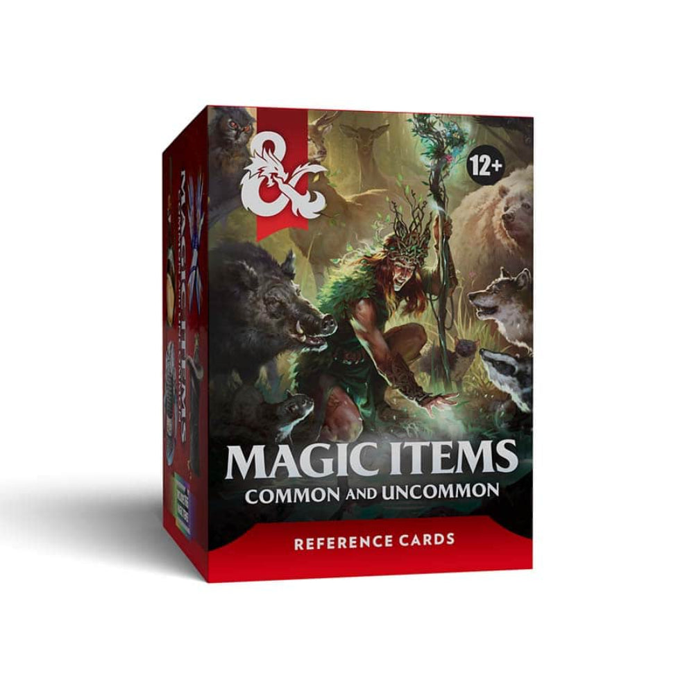 Dungeons & Dragons Reference Cards: Magic Items - Common and Uncommon - Roleplaying Games