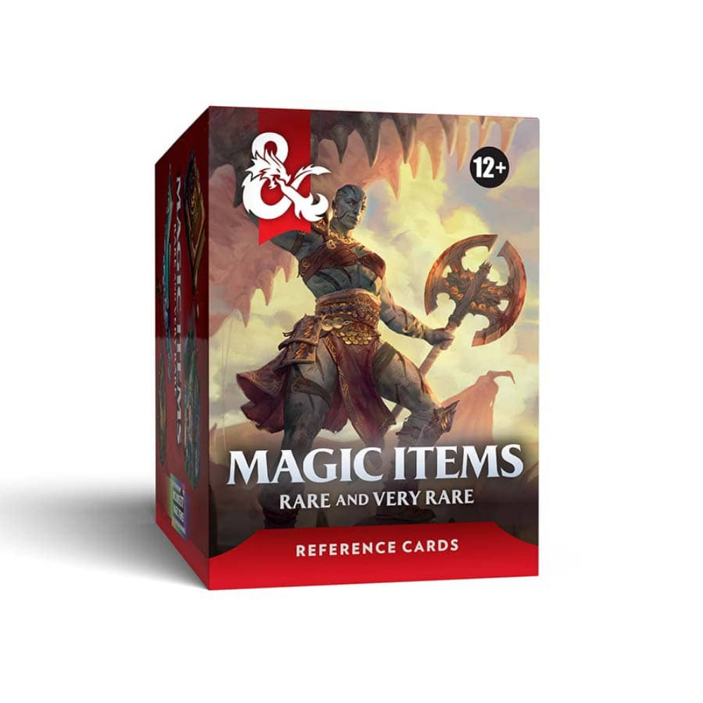 Dungeons & Dragons Reference Cards: Magic Items - Rare and Very Rare - Roleplaying Games
