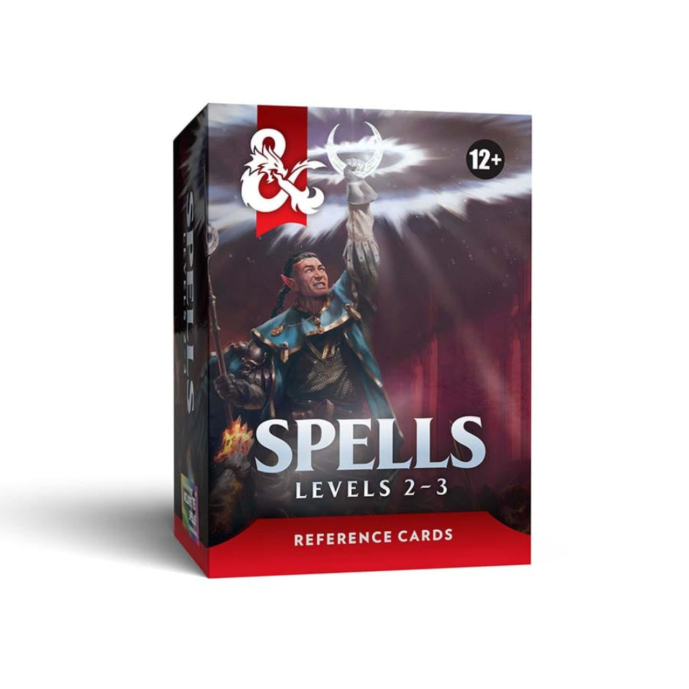Dungeons & Dragons Reference Cards: Spell Levels 2-3 - Roleplaying Games