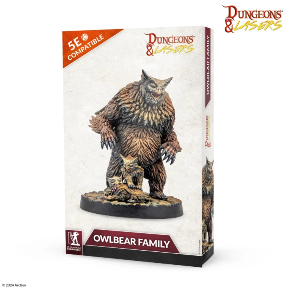 Dungeons & Lasers Owlbear Family - Roleplaying Games