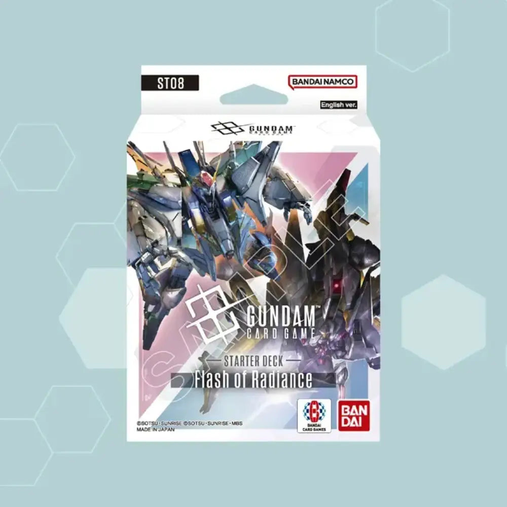 Gundam Card Game: Flash of Radiance Starter Deck (ST08) - Card Games