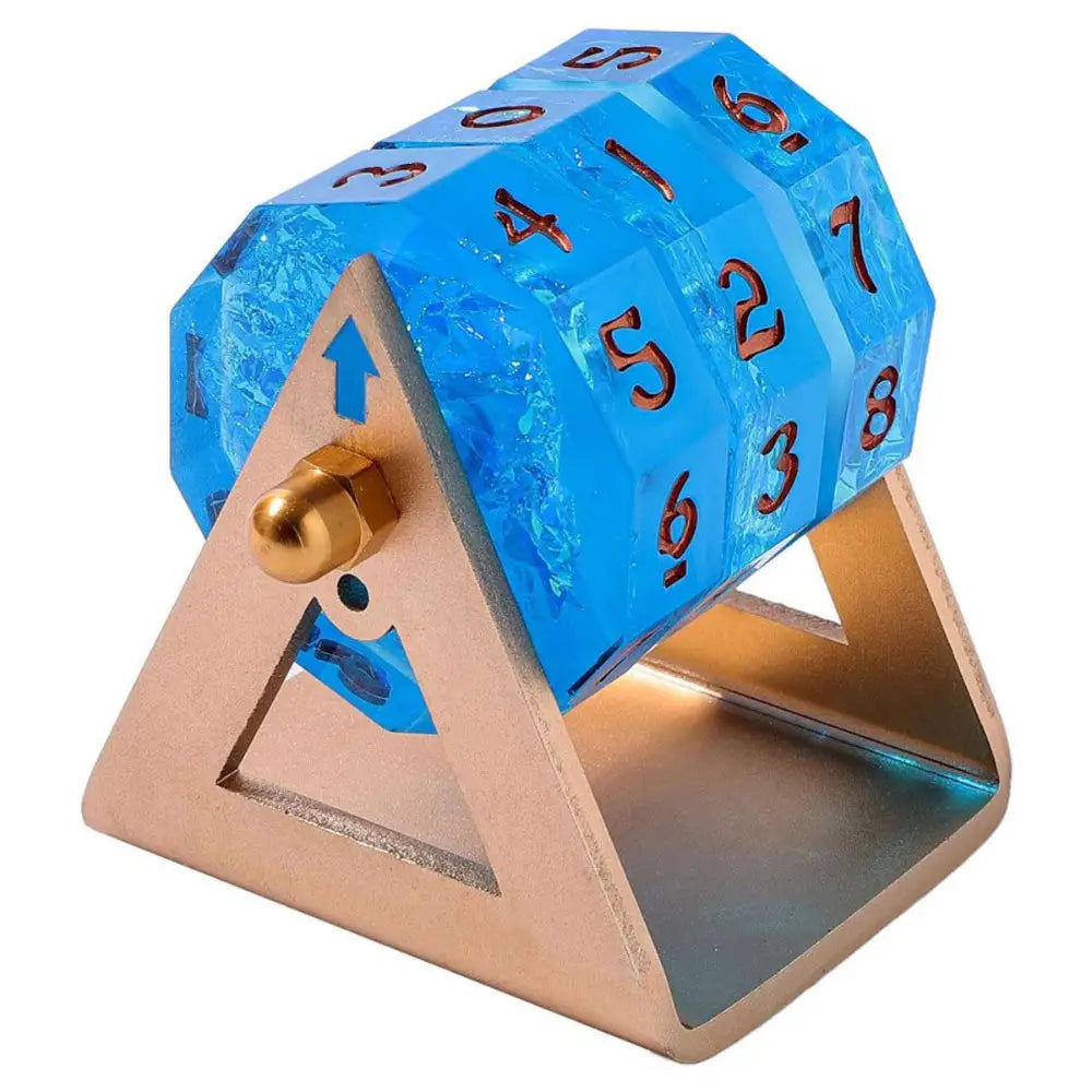 Eldritch Dial Gaming Counter - Blue - Card Games