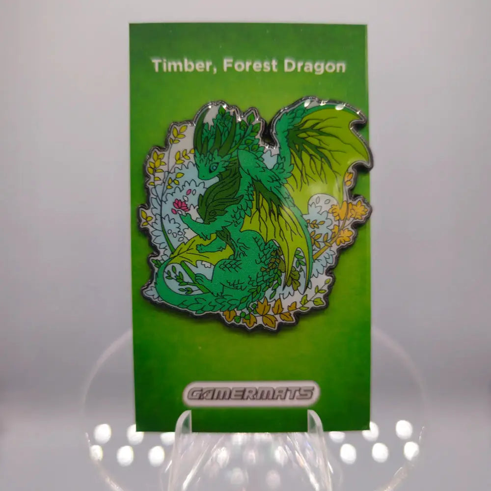 Elemental Dragon Pins - Timber - Gifts