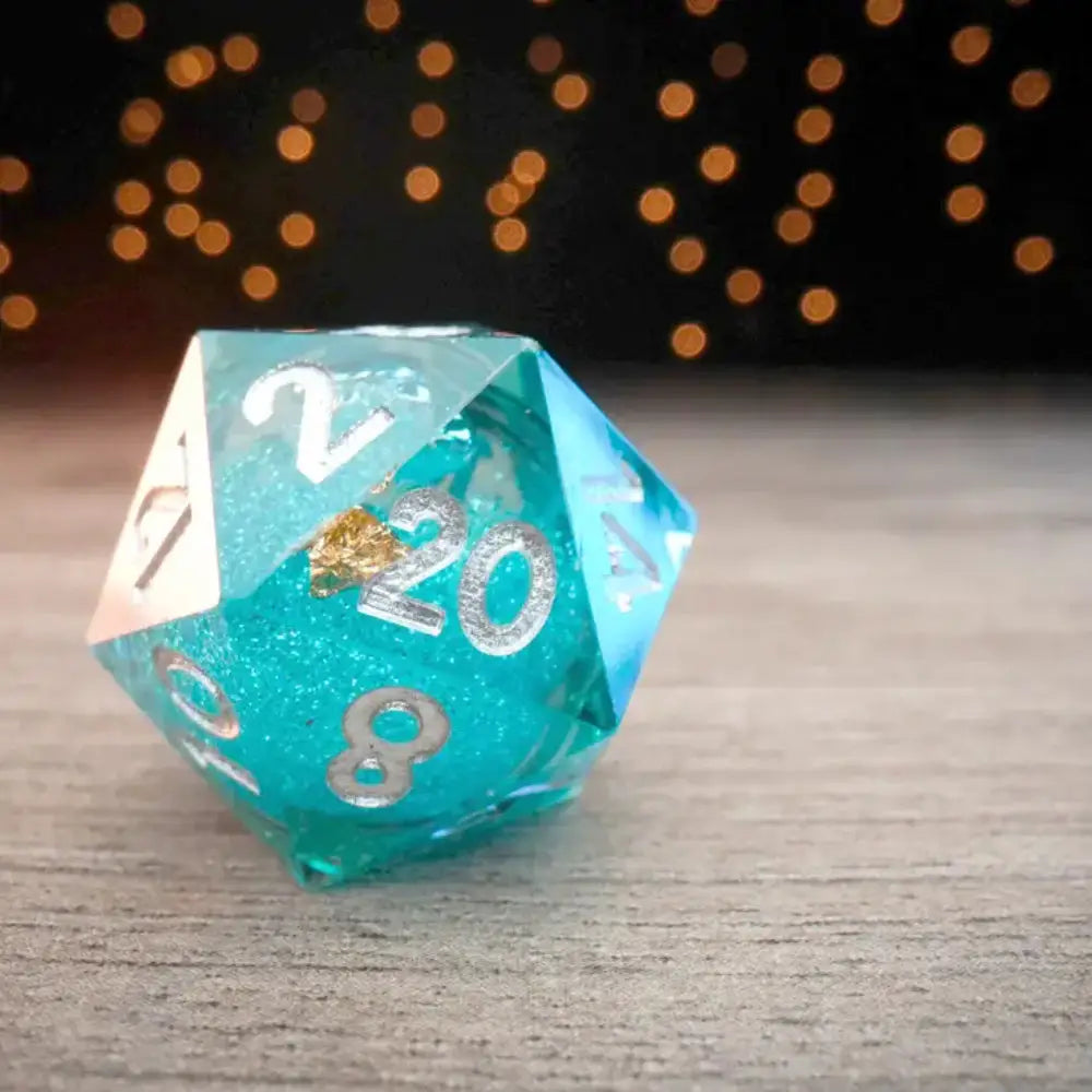 Elixir Liquid Core D20 Dice & Dice Supplies Metallic Dice Games Divine Santuary  