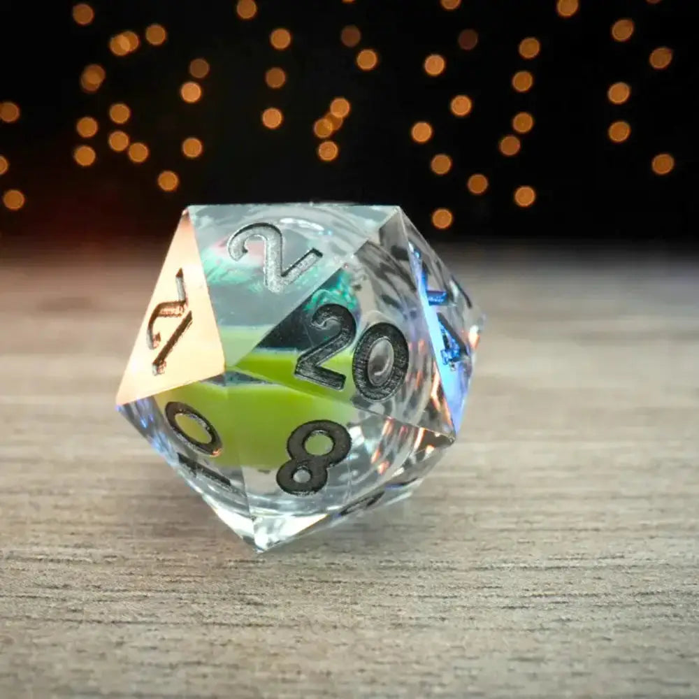 Elixir Liquid Core D20 Dice & Dice Supplies Metallic Dice Games Dragon Stare  