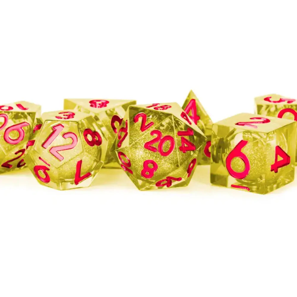 Elixir Liquid Core D20 Dice & Dice Supplies Metallic Dice Games Shield of Faith  