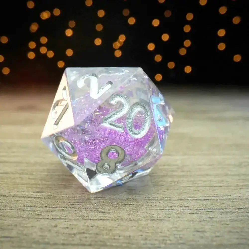 Elixir Liquid Core D20 Dice & Dice Supplies Metallic Dice Games Sorcerous Swirl  