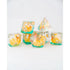 Emberglow Rubber Ducky Polyhedral (D&D) Dice Set (7) - Dice & Dice Supplies
