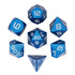 Enchanted Dice Digital Aluminum Polyhedral (D&D) Dice Set (7)