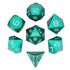 Enchanted Dice Digital Aluminum Polyhedral (D&D) Dice Set (7)