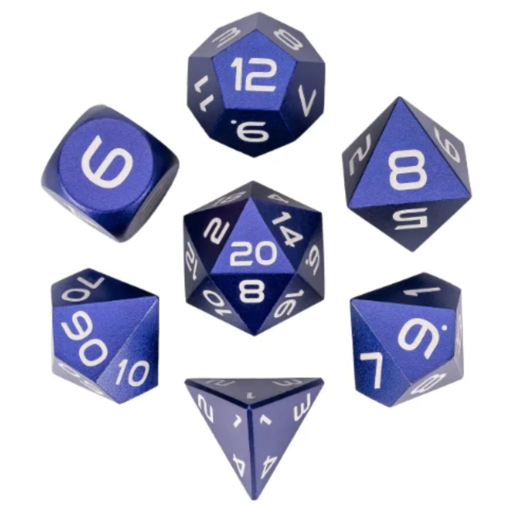 Enchanted Dice Digital Aluminum Polyhedral (D&D) Dice Set (7)