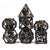 Enchanted Dice Hollow Caged Dragon Metal Polyhedral (D&D) Dice Set (7) Dice & Dice Supplies The Haunted Game Cafe Nightmare  