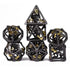 Enchanted Dice Hollow Caged Dragon Metal Polyhedral (D&D) Dice Set (7) Dice & Dice Supplies The Haunted Game Cafe Nightmare  