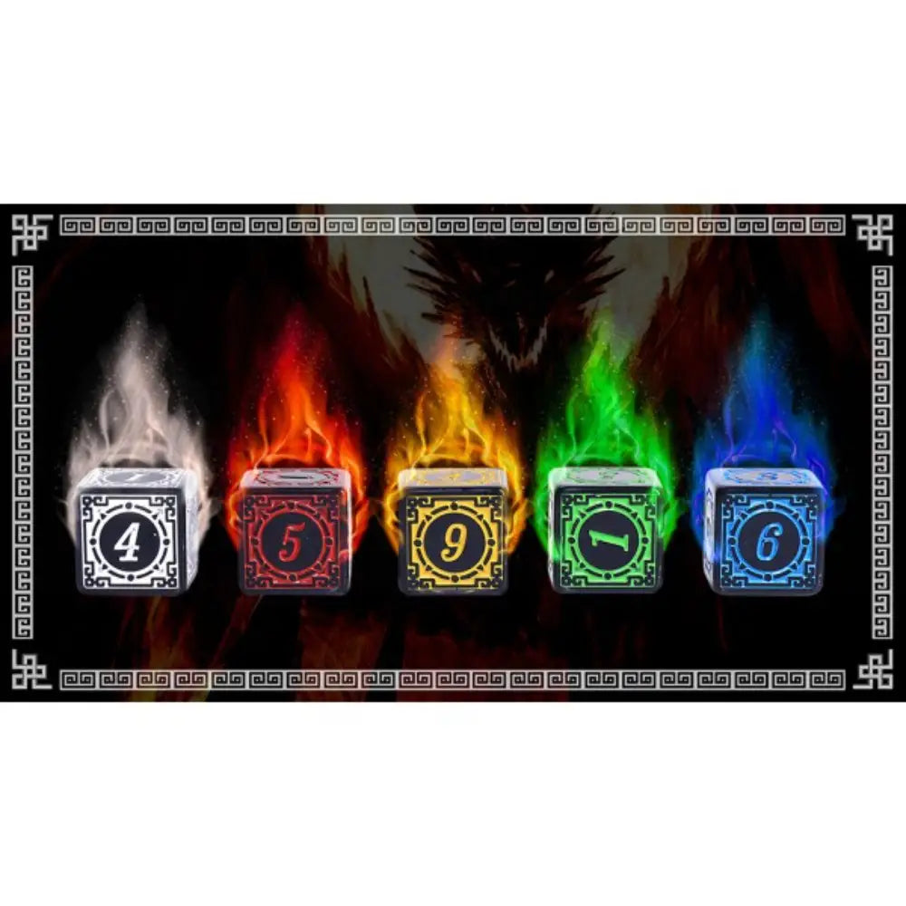 Enchanted Dice Magic Burst d6 Dice Block (15) Dice & Dice Supplies The Haunted Game Cafe   