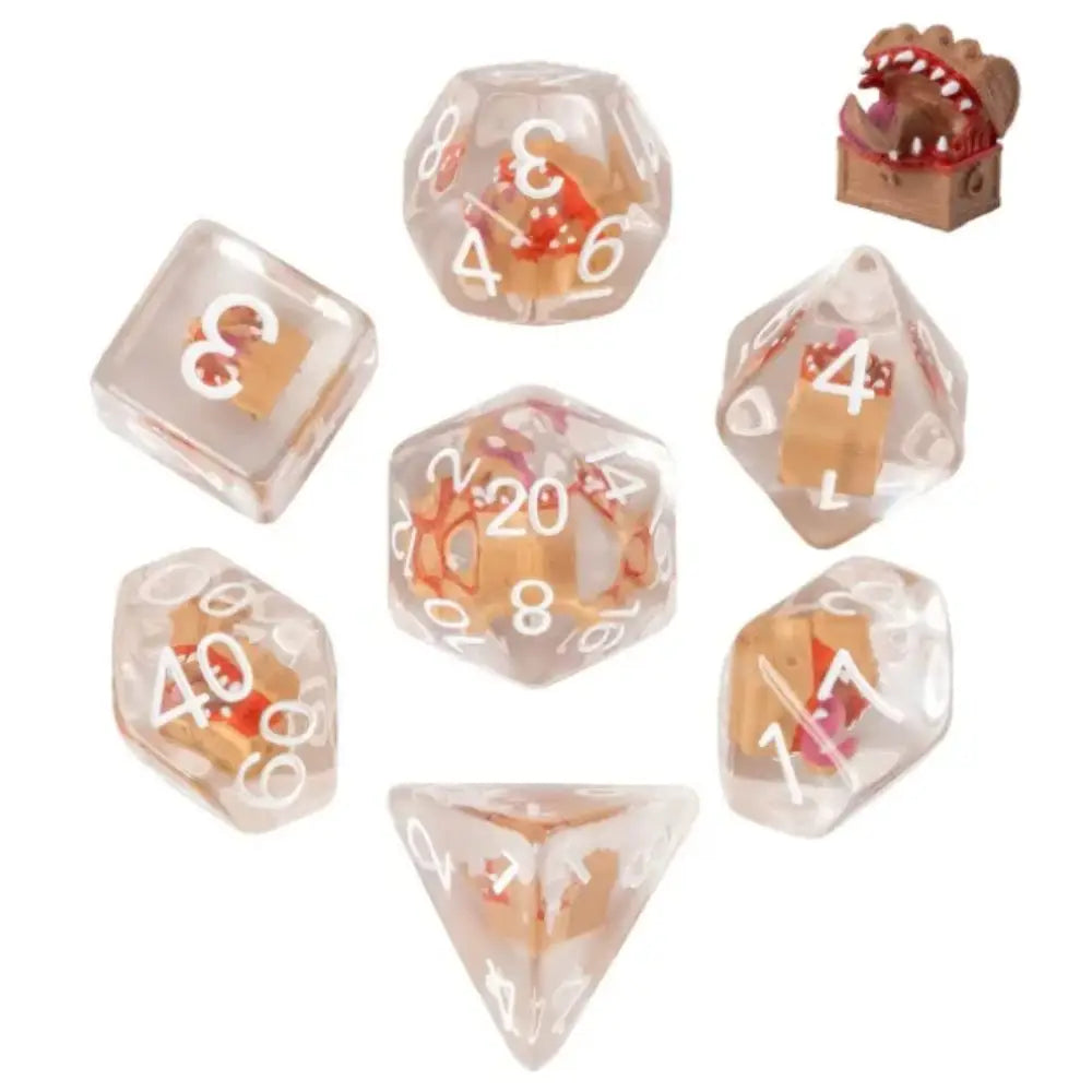Enchanted Dice Mimic Polyhedral (D&D) Dice Set (7) - Dice & Dice Supplies