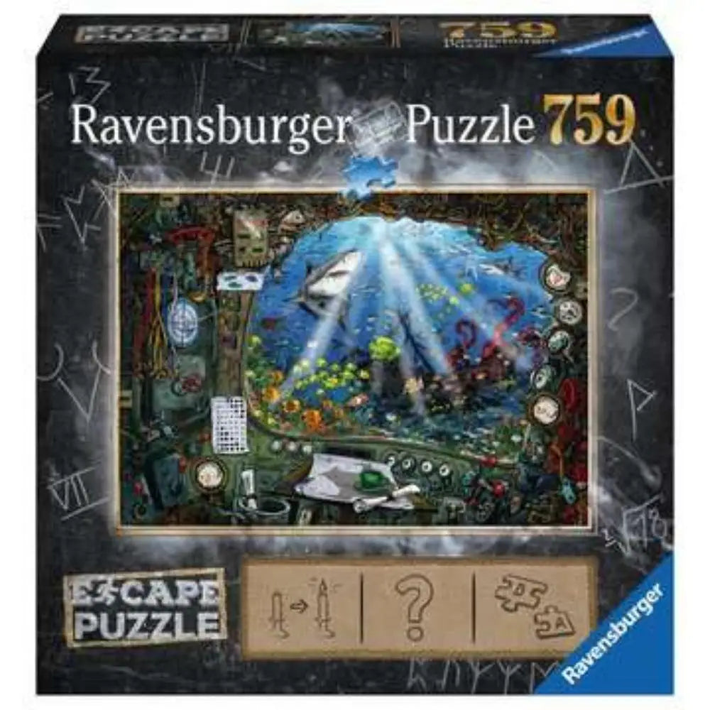 Escape Puzzles Submarine Puzzles Ravensburger   