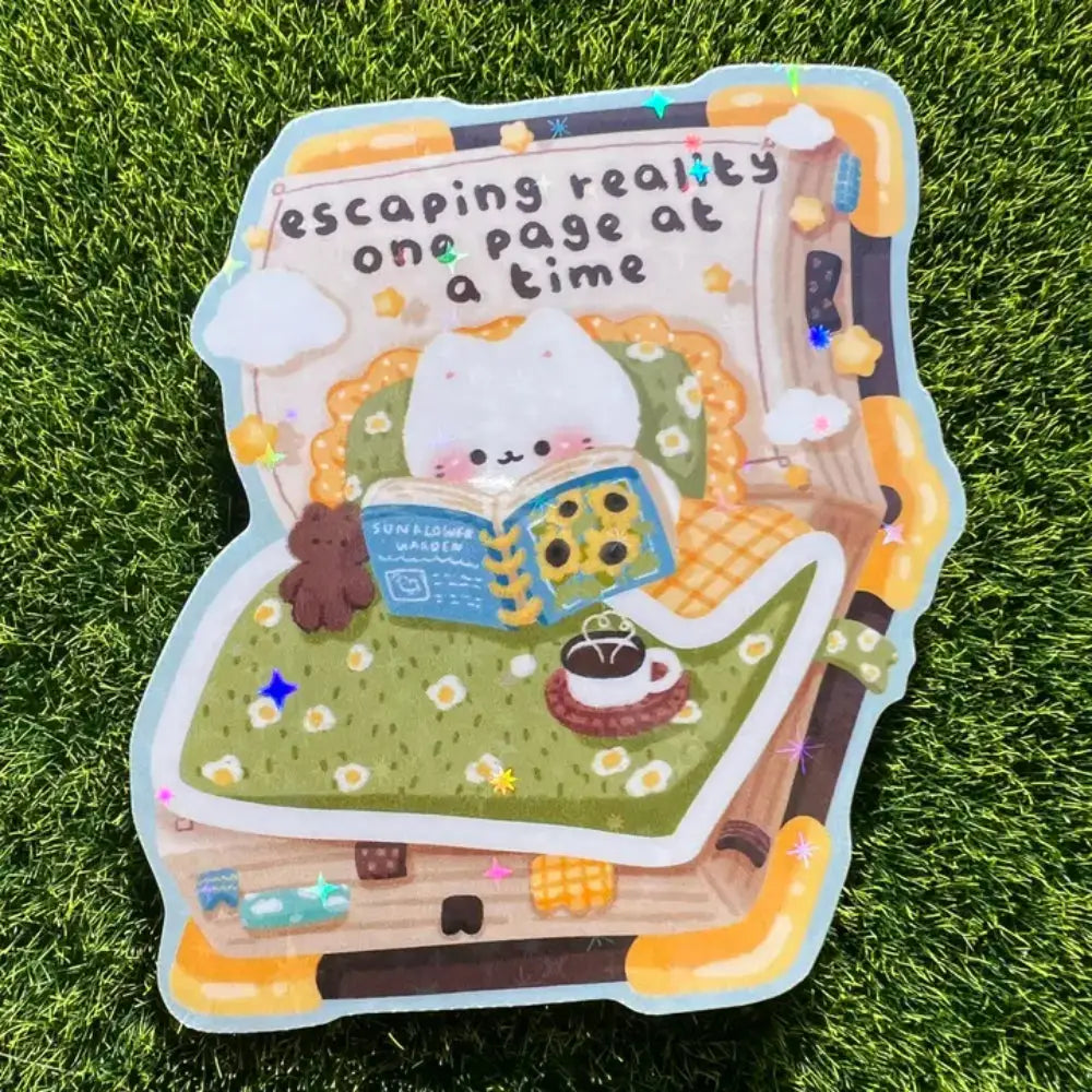Escaping Reality Holographic Sticker - Gifts