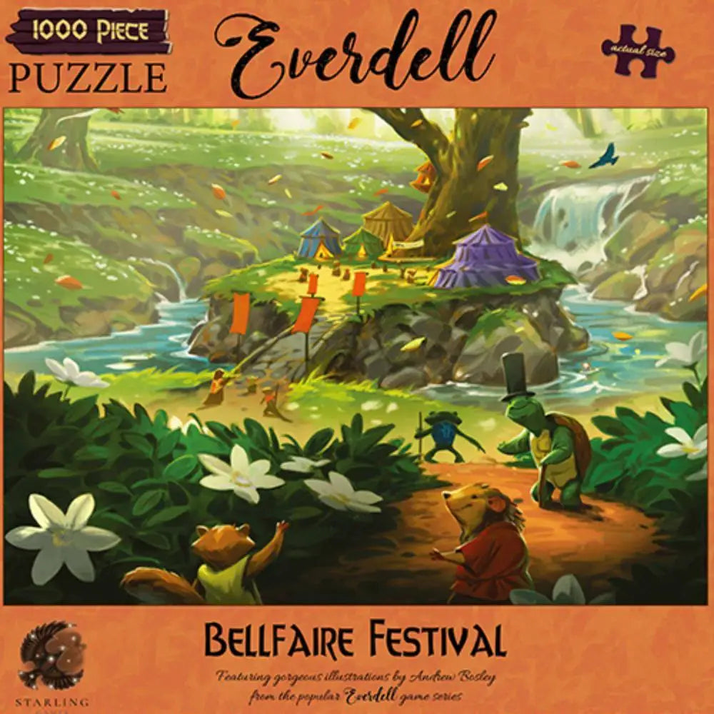 Everdell Puzzle: Bellfaire Festival Puzzles Asmodee   