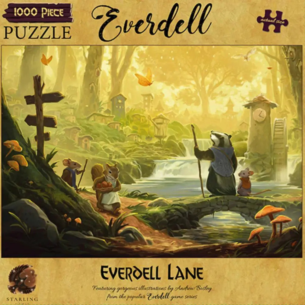 Everdell Puzzle: Everdell Lane Puzzles Asmodee   