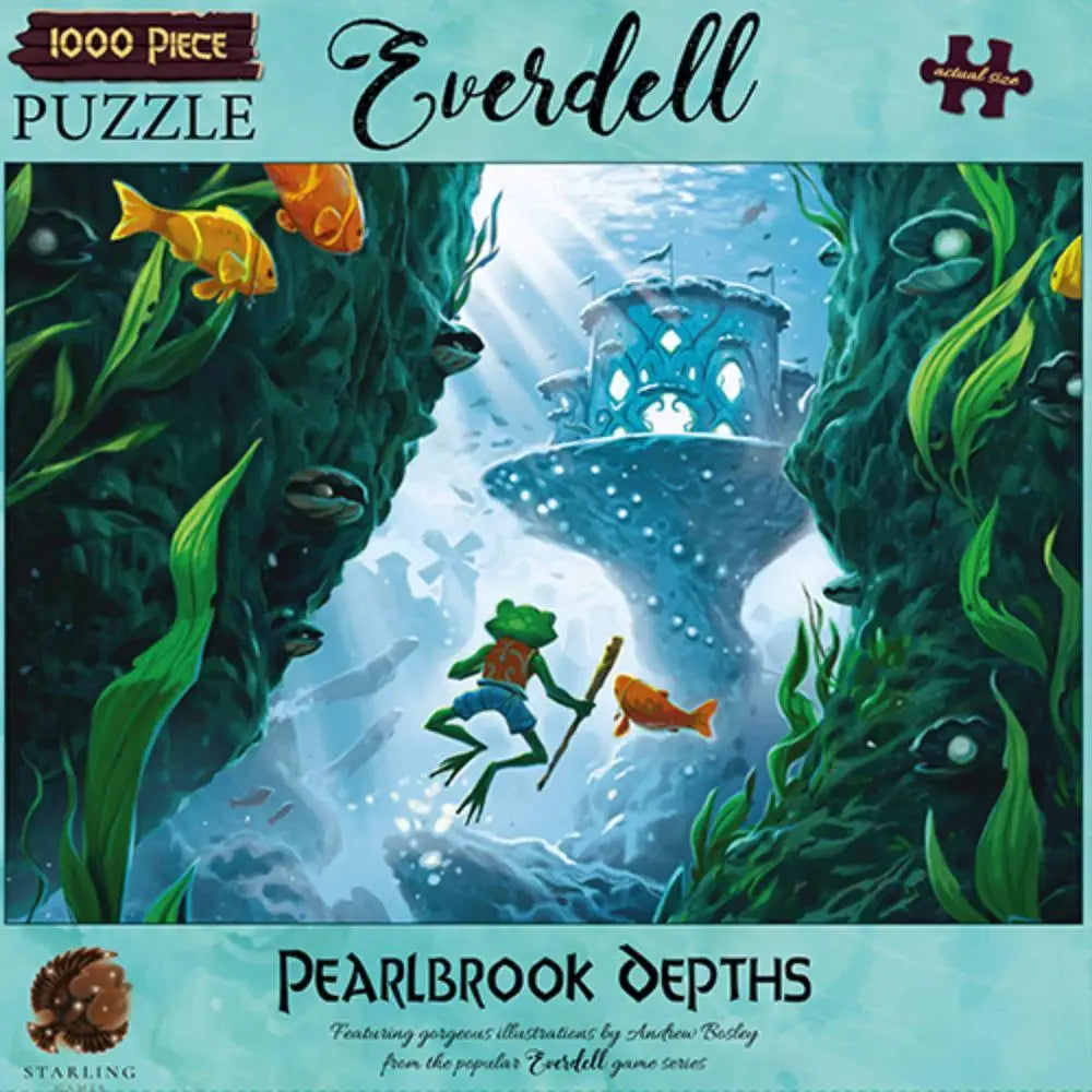 Everdell Puzzle: Pearlbrook Depths Puzzles Asmodee   