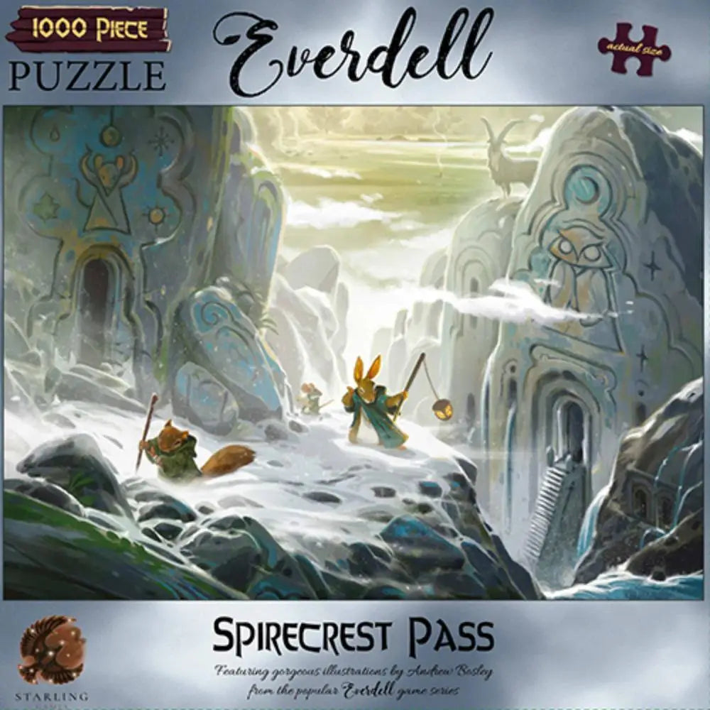 Everdell Puzzle: Spirecrest Pass Puzzles Asmodee   