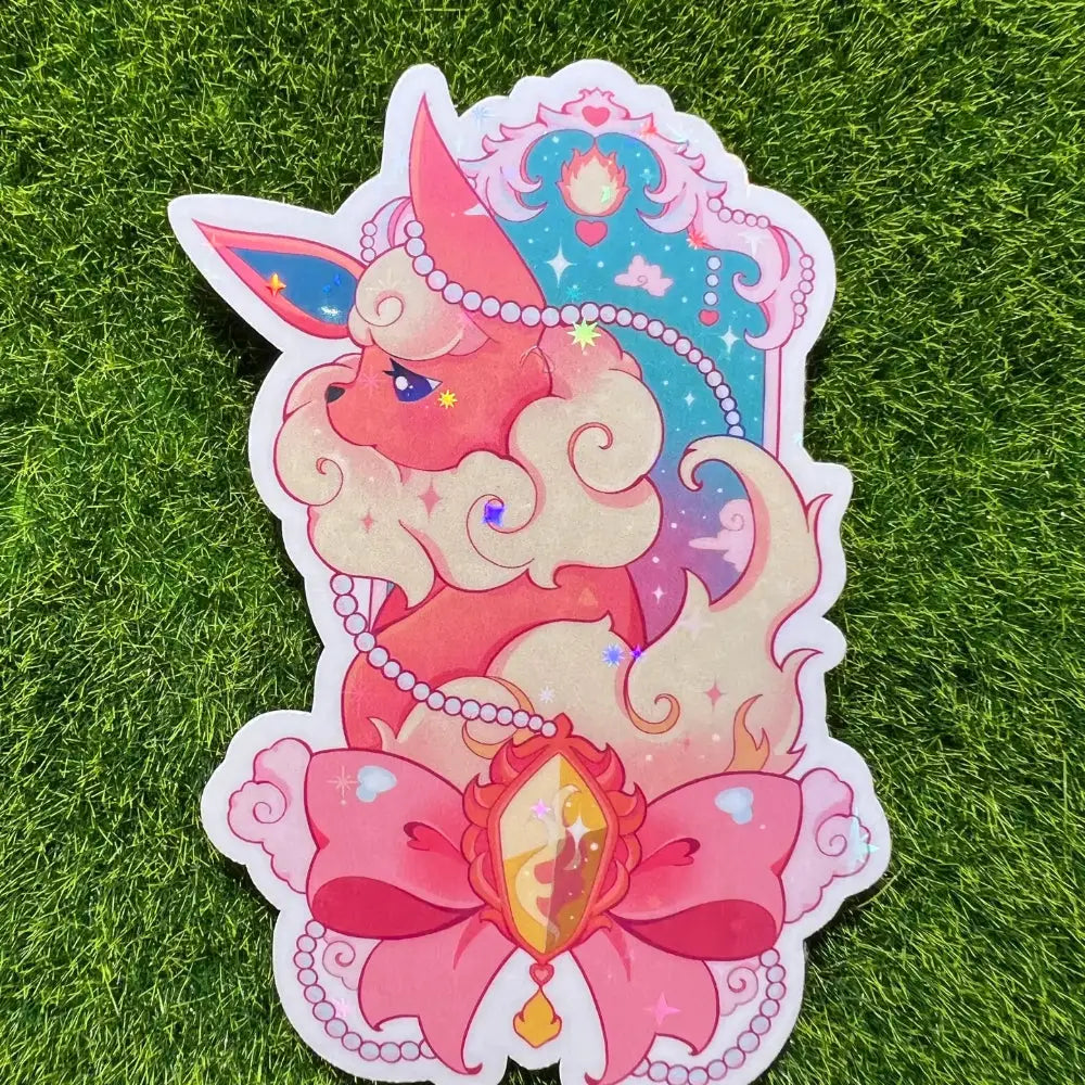 Evolution Flareo Stone Holographic Sticker - Gifts