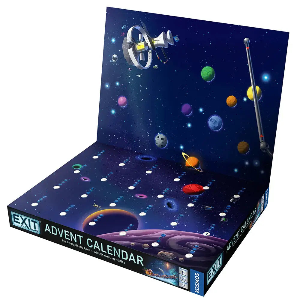 EXIT: Advent Calendar - The Intergalactic Race - Board Games