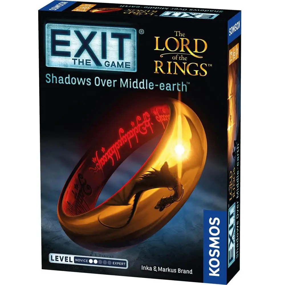 Exit: The Lord of the Rings Shadows Over Middle Earth Board Games Thames & Kosmos   