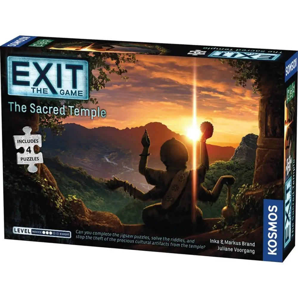 Exit: The Sacred Temple (w/Puzzle) Board Games Thames & Kosmos   