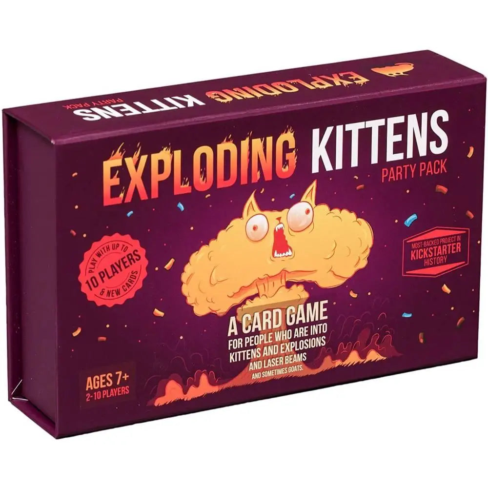 Exploding Kittens Party Pack Board Games Exploding Kittens   