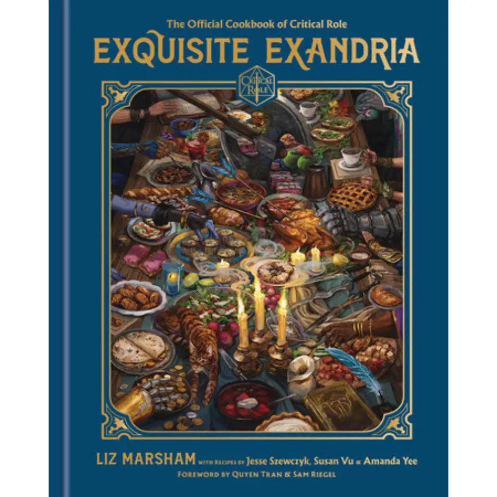 Exquisite Exandria: The Official Cookbook of Critical Role (Hardcover) Books Penguin Random House   