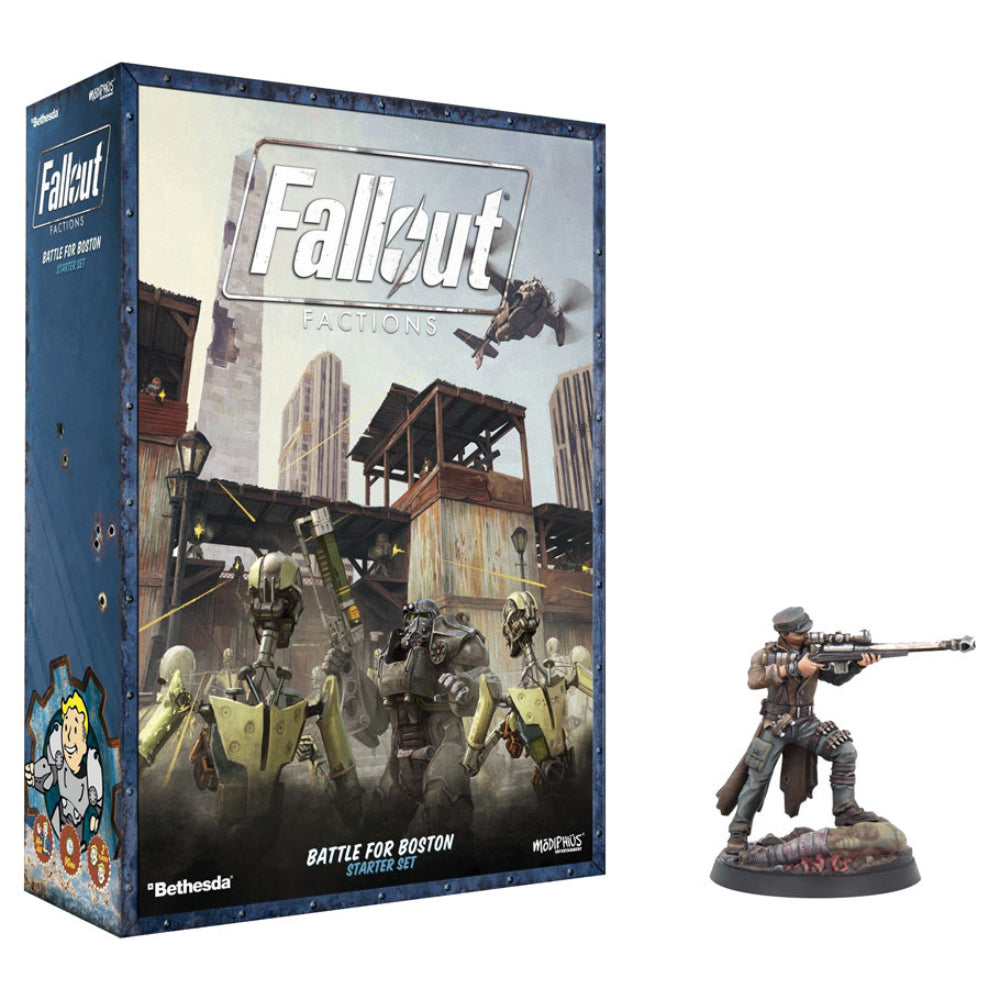 Fallout Factions Battle for Boston Starter Set - Miniatures Games