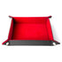 Fanroll Folding Square Dice Tray 10’’x10’’ - Red - Dice & Dice Supplies