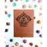 Fate Twister DM Mini Dot Leather Journal Toys & Gifts North To South Designs   