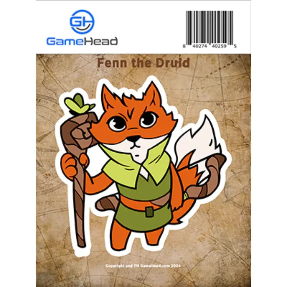 Fenn the Druid Sticker - Gifts
