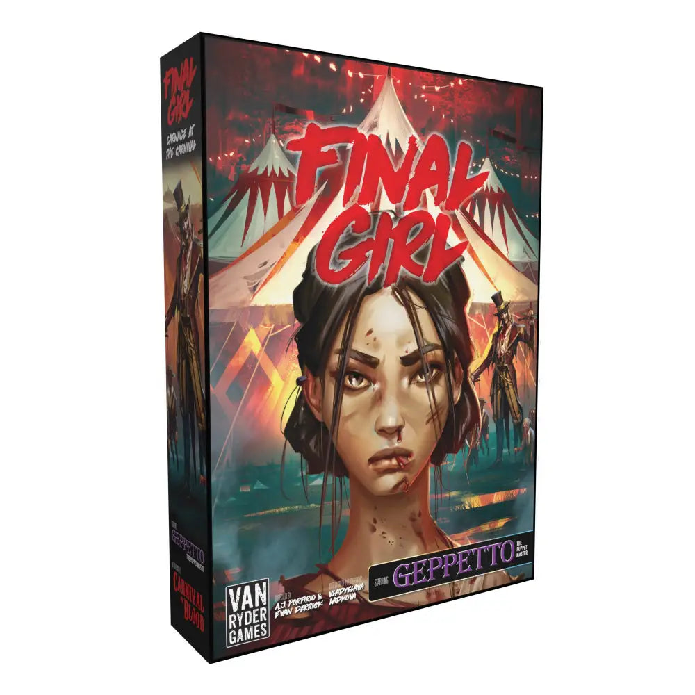 Final Girl: Series 1 Carnage at the Carnival Feature Film Expansion Board Games Van Ryder Games   