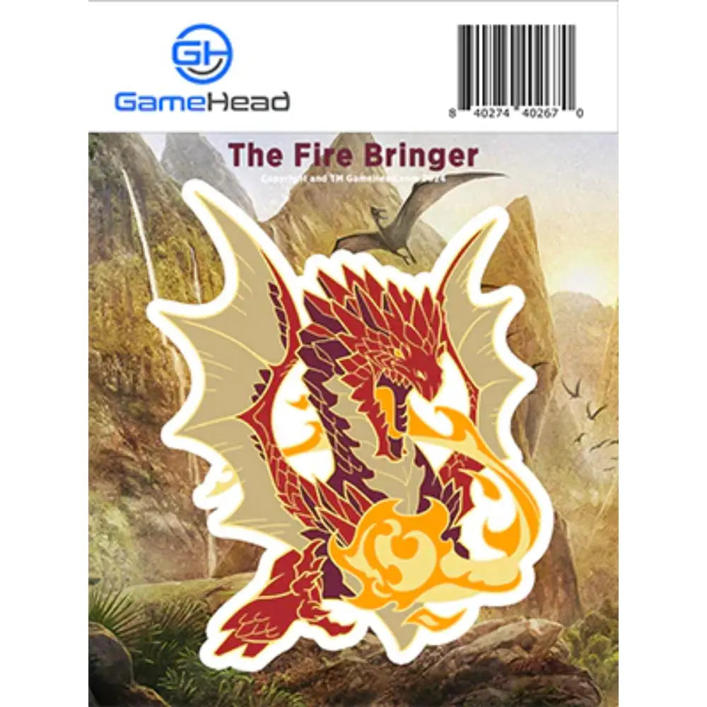 Fire Bringer Sticker - Toys & Gifts