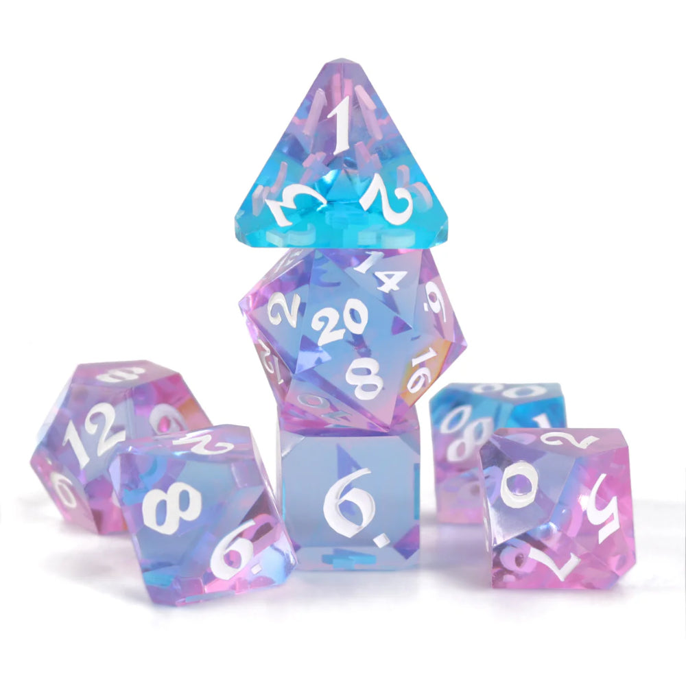 First Light Polyhedral (D&D) Dice Set (7) - Dice & Dice Supplies