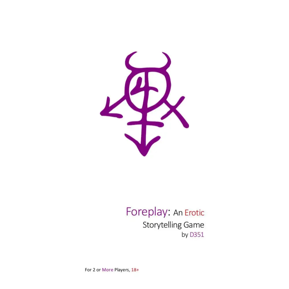 Foreplay RPG: An Erotic Storytelling Game Other RPGs & RPG Accessories IPR   