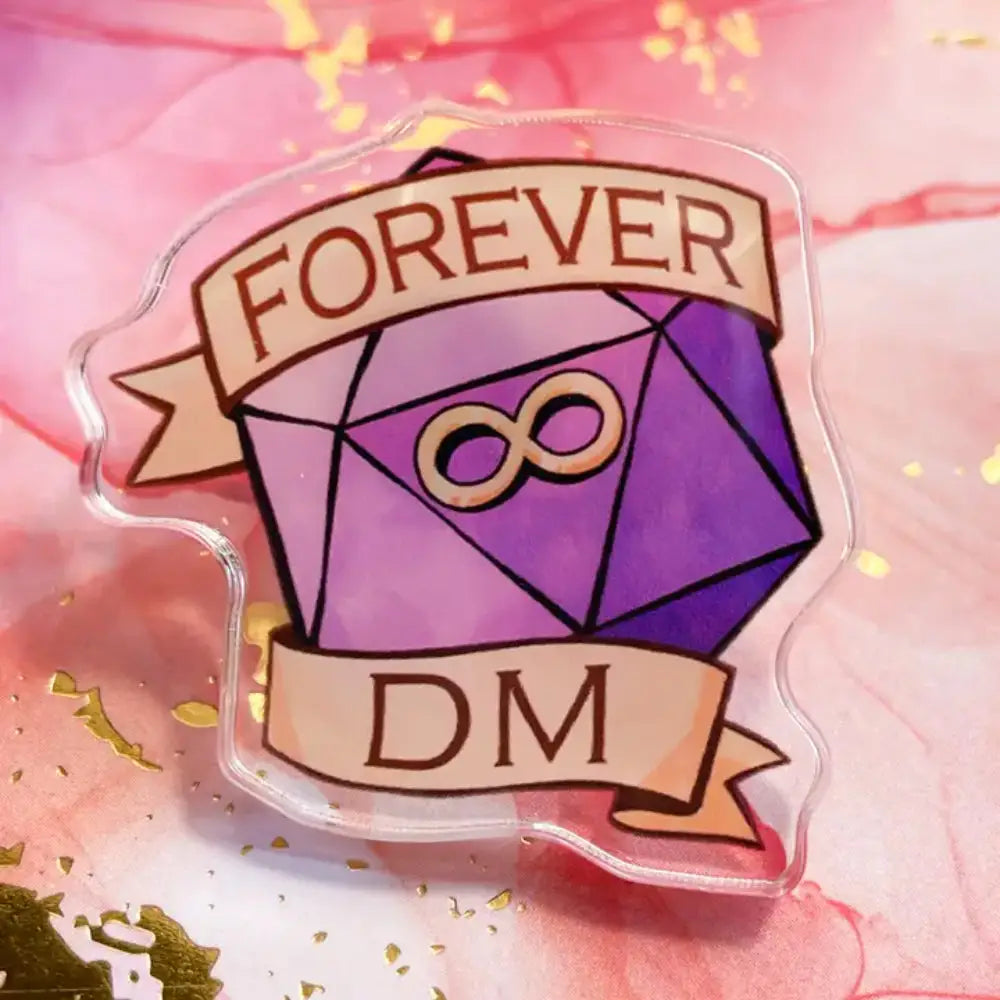 Forever DM Acrylic Pin - Gifts