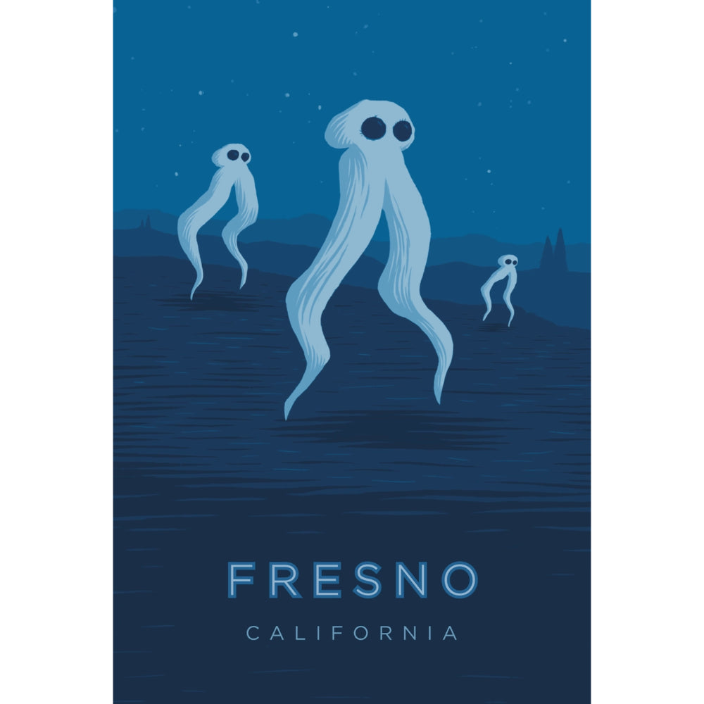 Fresno California Art Print - Gifts