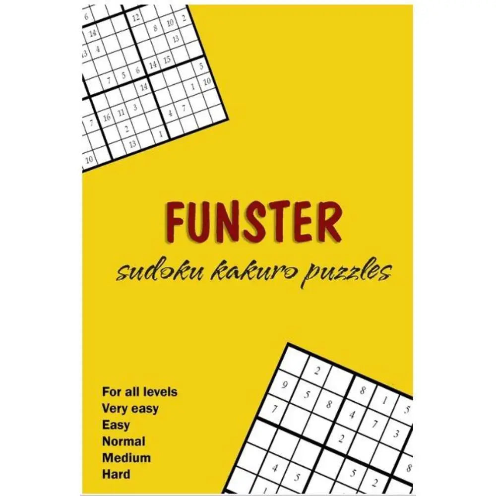 Funster Sudoku and Kakuro Puzzles - Books