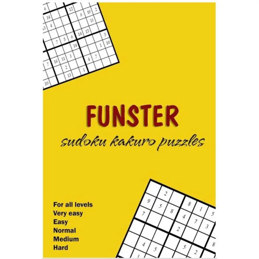Funster Sudoku and Kakuro Puzzles (Paperback) Books Ingram   