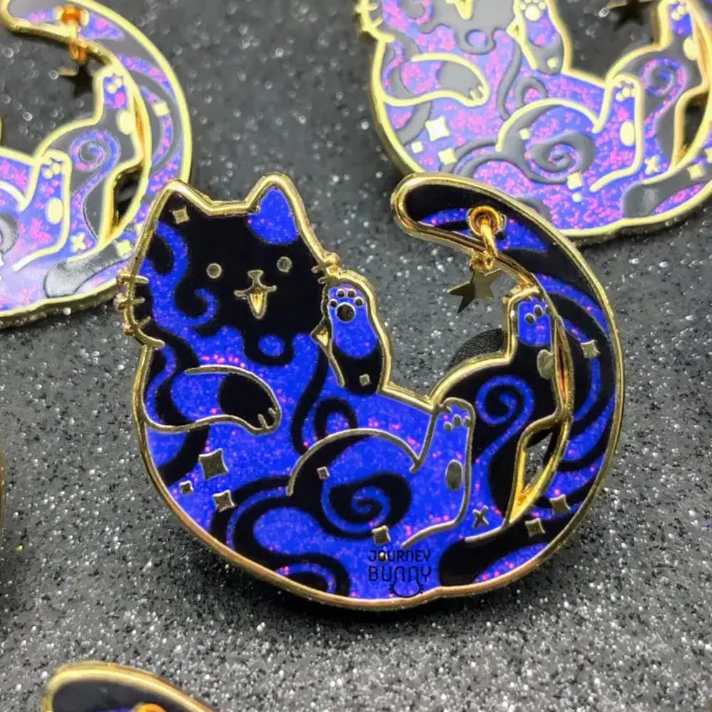 Galaxy Cat Hard Enamel Pin - Gifts