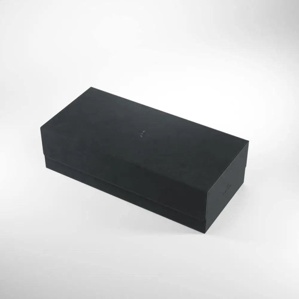 Black rectangular shoebox with matte finish and minimalist design for gamegenic dungeon 1100+ convertible deckbox