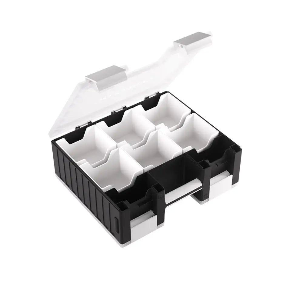 Gamegenic Game Castle - Black/White/Clear - Card Games