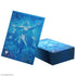 Gamegenic magic the gathering reality fracture blue translucent card sleeve with illustrated mage on crystalline icy background